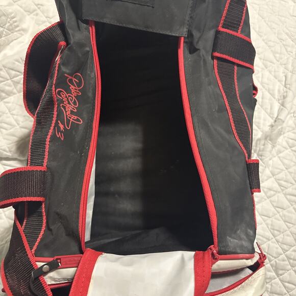 Vtg ADS Sports Dale Earnhardt #3 NASCAR Duffel Racing Checkered Goodwrench Bag - Picture 11 of 11